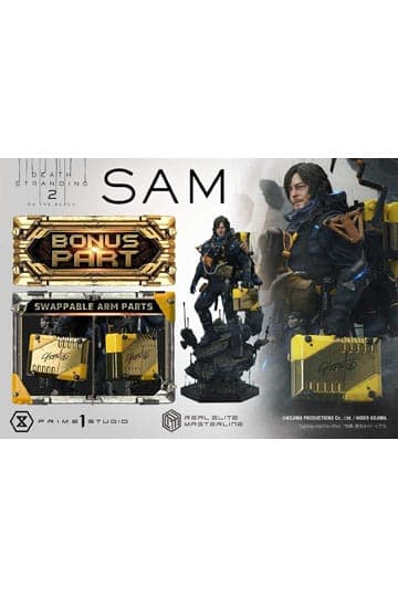 Death Stranding 2: On the Beach Real Elite Masterline Series Statue 1/3 Sam Deluxe Bonus Version 83 cm