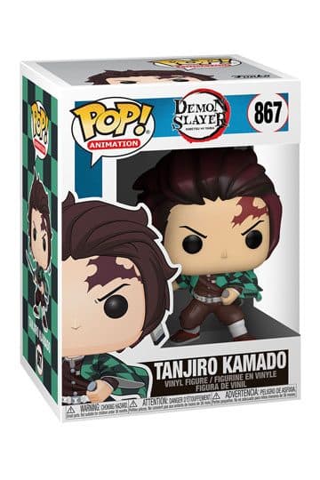 Demon Slayer Funko POP! Animation Vinyl Figure Tanjiro Kamado 9 cm #867 - Animation
