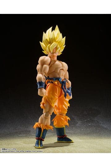 Dragon Ball Z S.H. Figuarts Action Figure Super Saiyan Son Goku - Legendary Super Saiyan - 14 cm