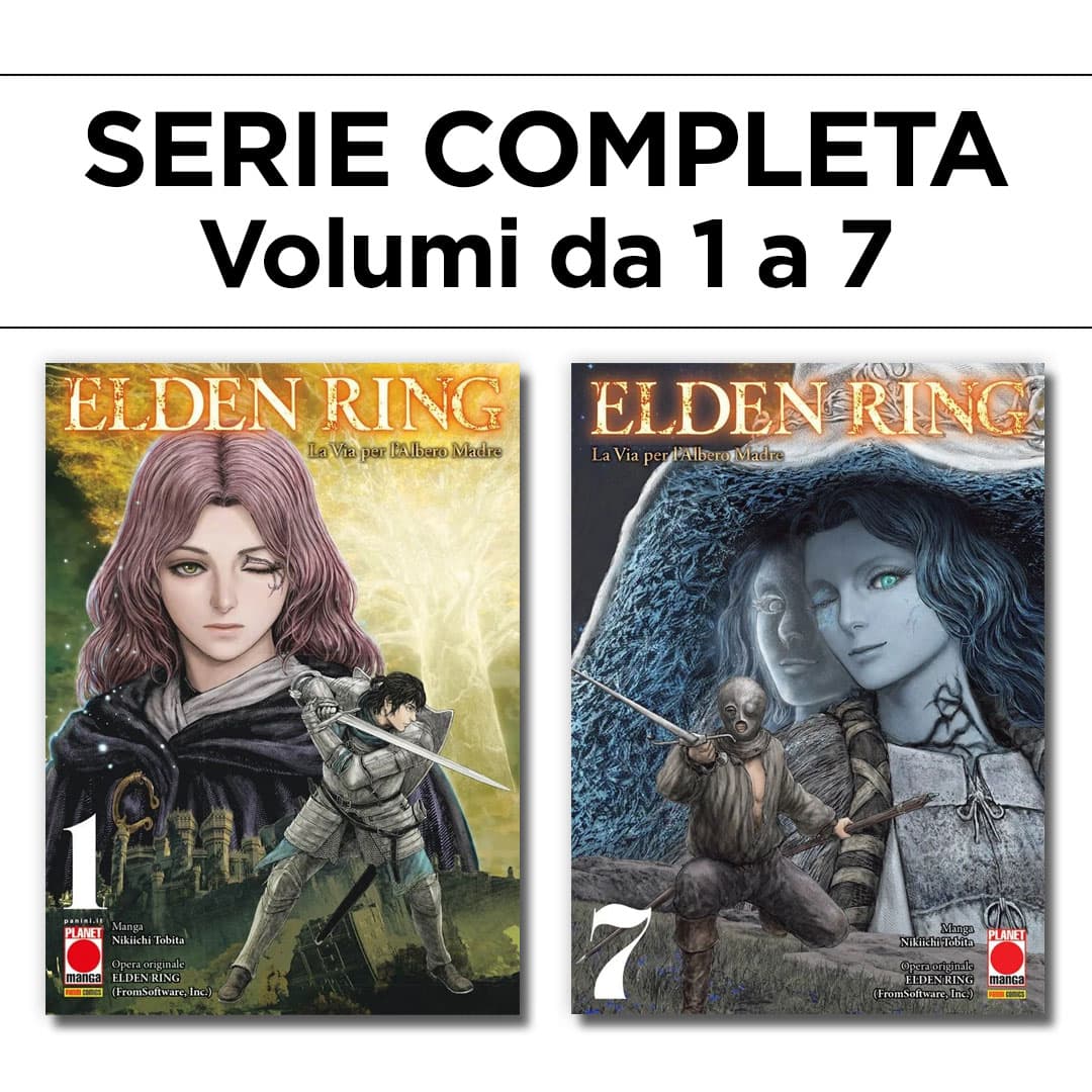 Elden Ring - La Via per l'Albero Madre 1/7 - Serie Completa - Panini Comics - Italiano