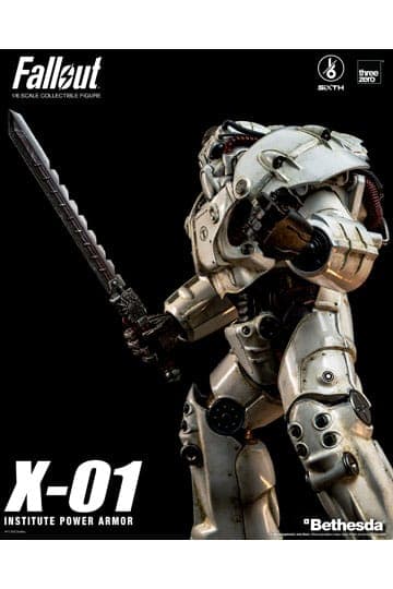 Fallout FigZero Action Figure 1/6 X-01 Institute Power Armor 37 cm