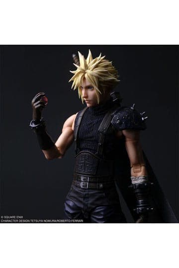 Final Fantasy VII Rebirth Play Arts Shin Action Figure Cloud Strife 27 cm