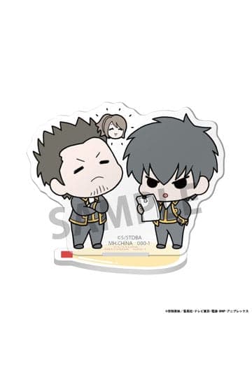 Gintama Buddycolle Acrylic Figure Gintama Vice Leader 24H 6 cm Assortment 6 Figures