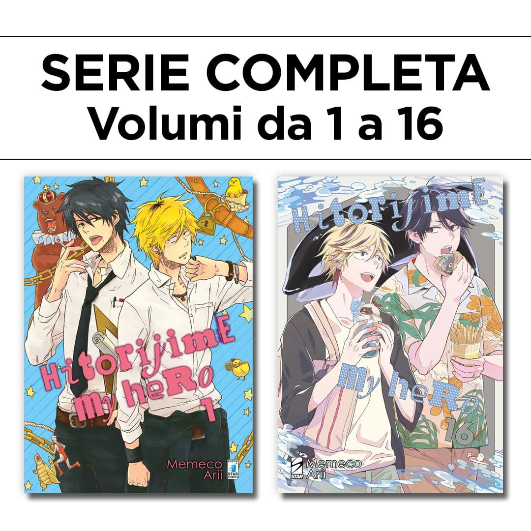 Hitorijime My Hero 1/16 - Serie Completa - Edizioni Star Comics - Italiano