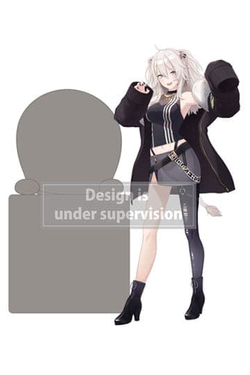 Hololive Production Hikkake PVC Statue Shishiro Botan 10 cm