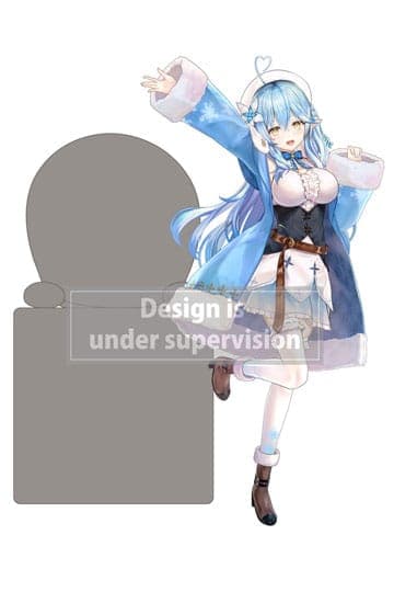 Hololive Production Hikkake PVC Statue Yukihana Lamy 10 cm
