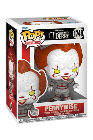 It-Welcome to Derry Funko POP! Plus Vinyl Figure Pennywise the Dancing Clown 9 cm #1746 - Television