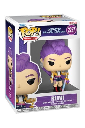 KPop Demon Hunters Funko POP! Animation Vinyl Figure Rumi 9 cm #2257 - Animation