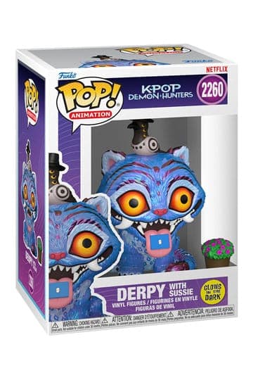 KPop Demon Hunters Funko POP! Animation Vinyl Figure Tiger w/Bird 9 cm #2260 - Animation