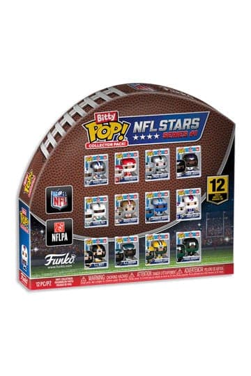 NFL Bitty POP! Vinyl Figure Multipack 2,5 cm Display - Collector Pack!