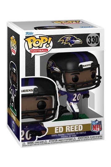 NFL: Legends Funko POP! Sports Vinyl Figure Legends- Ed Reed(Ravens) 9 cm #330 - Football