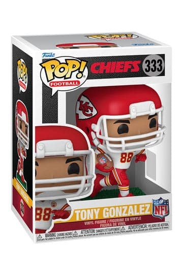 NFL: Legends Funko POP! Sports Vinyl Figure Legends- Tony Gonzalez(Chiefs) 9 cm #333 - Football