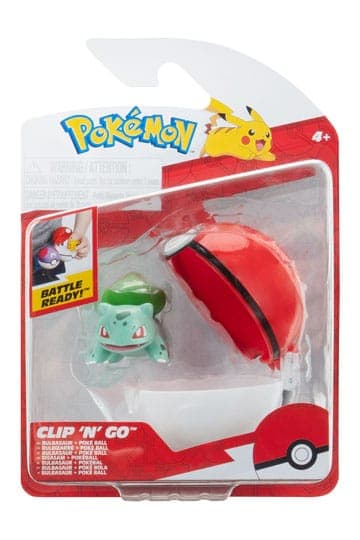 Pokémon Clip'n'Go Poké Balls Bulbasaur #1 & Poké Ball