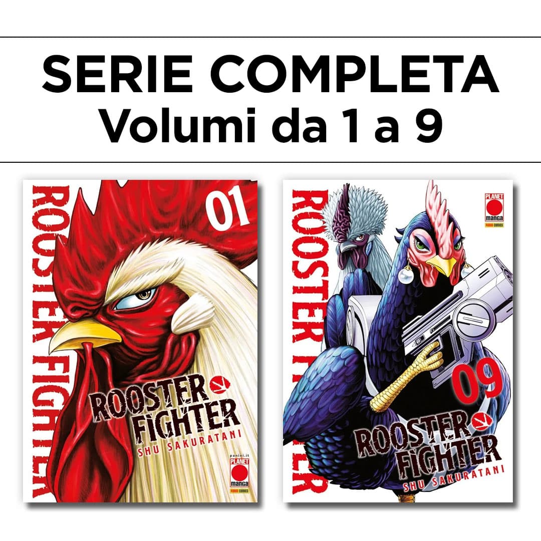 Rooster Fighter 1/9 - Serie Completa - Panini Comics - Italiano