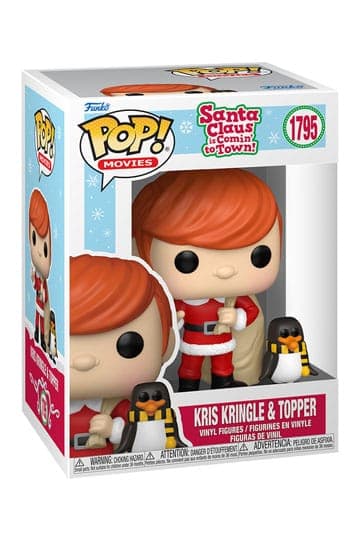 Santa Claus is Comin' to Town POP&Buddy Television Vinyl Figure Kris w/Topper 9 cm #1795 - Movies