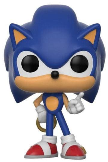 Sonic The Hedgehog Funko POP! Games Vinyl Figure Sonic (Ring) 9 cm #283 - Games