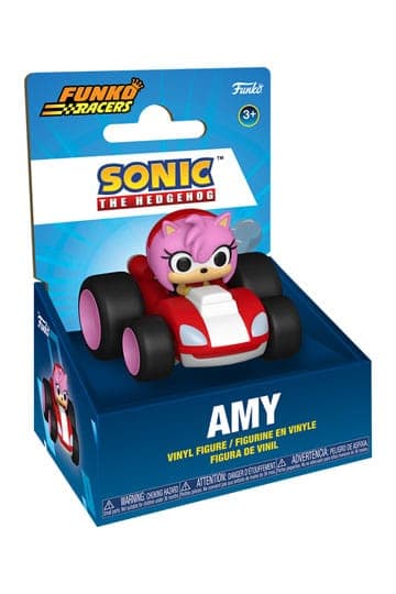 Sonic The Hedgehog Super Racers Diecast Figure Amy Rose 5 cm