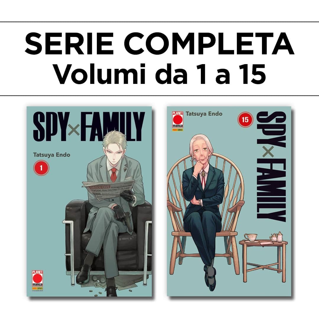 Spy x Family 1/15 - Ristampa - Serie Completa - Panini Comics - Italiano