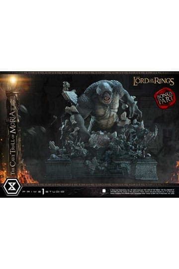 The Lord of the Rings Premium Masterline Series Statue 1/6 Cave Troll of Moria Bonus Version 91 cm