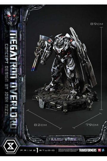 Transformers Generations I Museum Masterline Statue Megatron Overlord (Design by Josh Nizzi) Bonus Version 89 cm