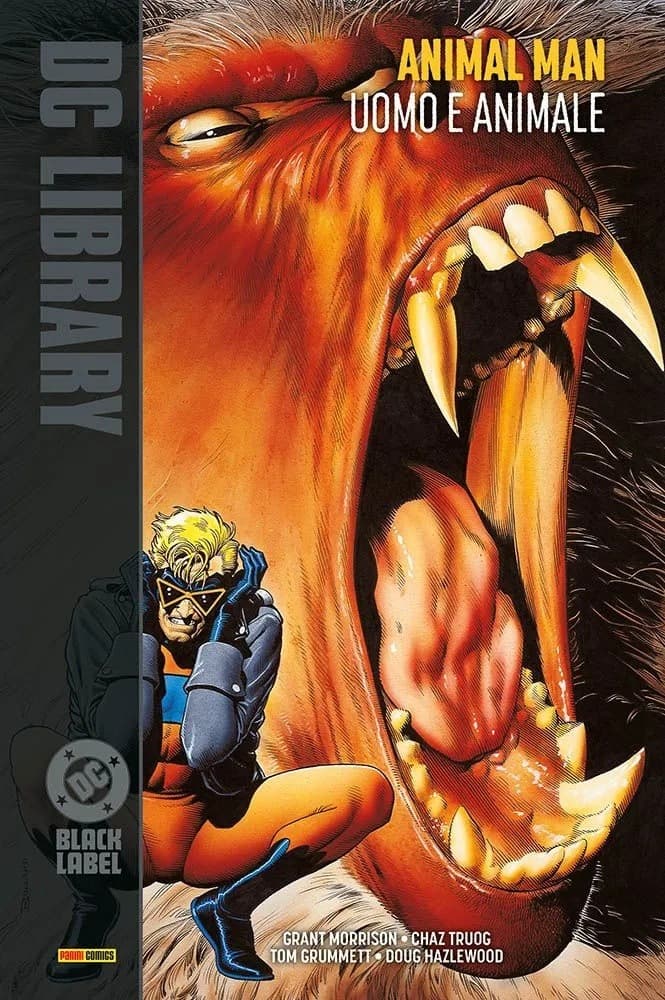 Animal Man di Grant Morrison Vol. 1 - Uomo e Animale - DC Black Label Library - Panini Comics - Italiano