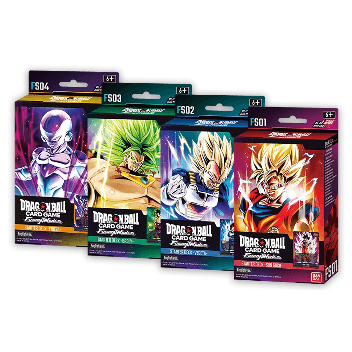 Dragon Ball Super Card Game - Fusion World - Starter Deck EX FS-12 - Inglese