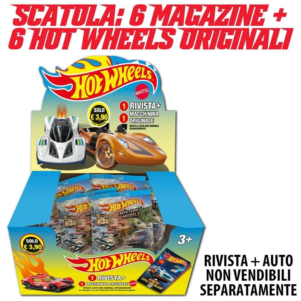 Hot Wheels Box Magazine 19 - Panini Comics - Italiano