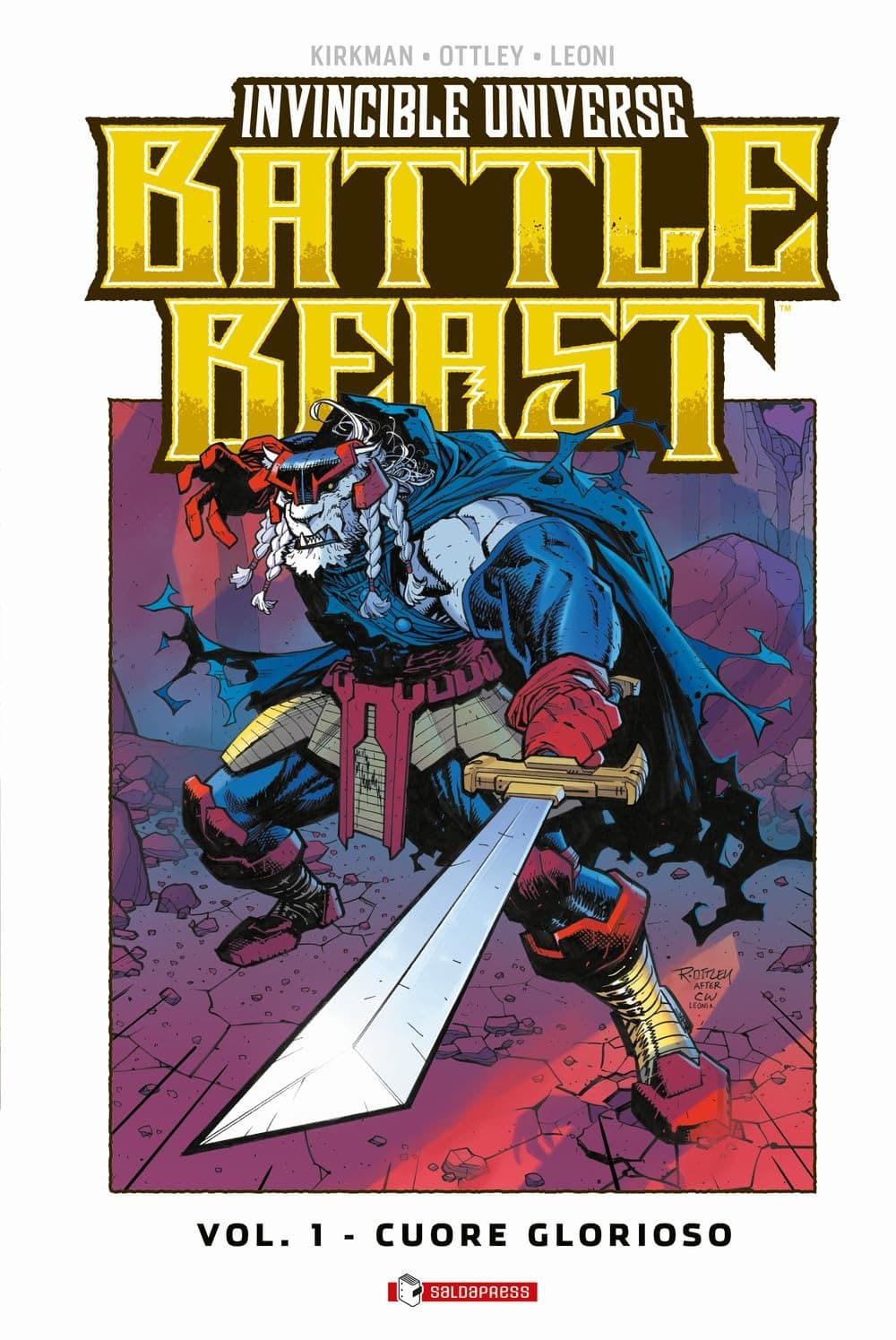 Invincible Universe - Battle Beast Vol. 1 - Cuore Glorioso - Saldapress - Italiano