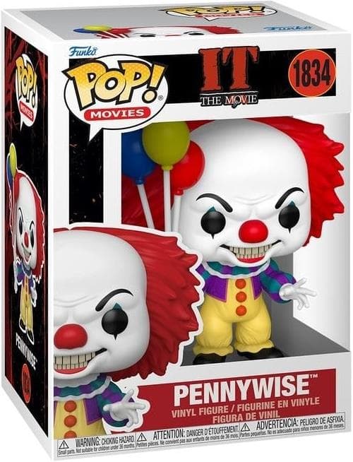 It (1990) Funko POP! Movies Vinyl Figure Pennywise 9 cm #1834 - Funko POP!