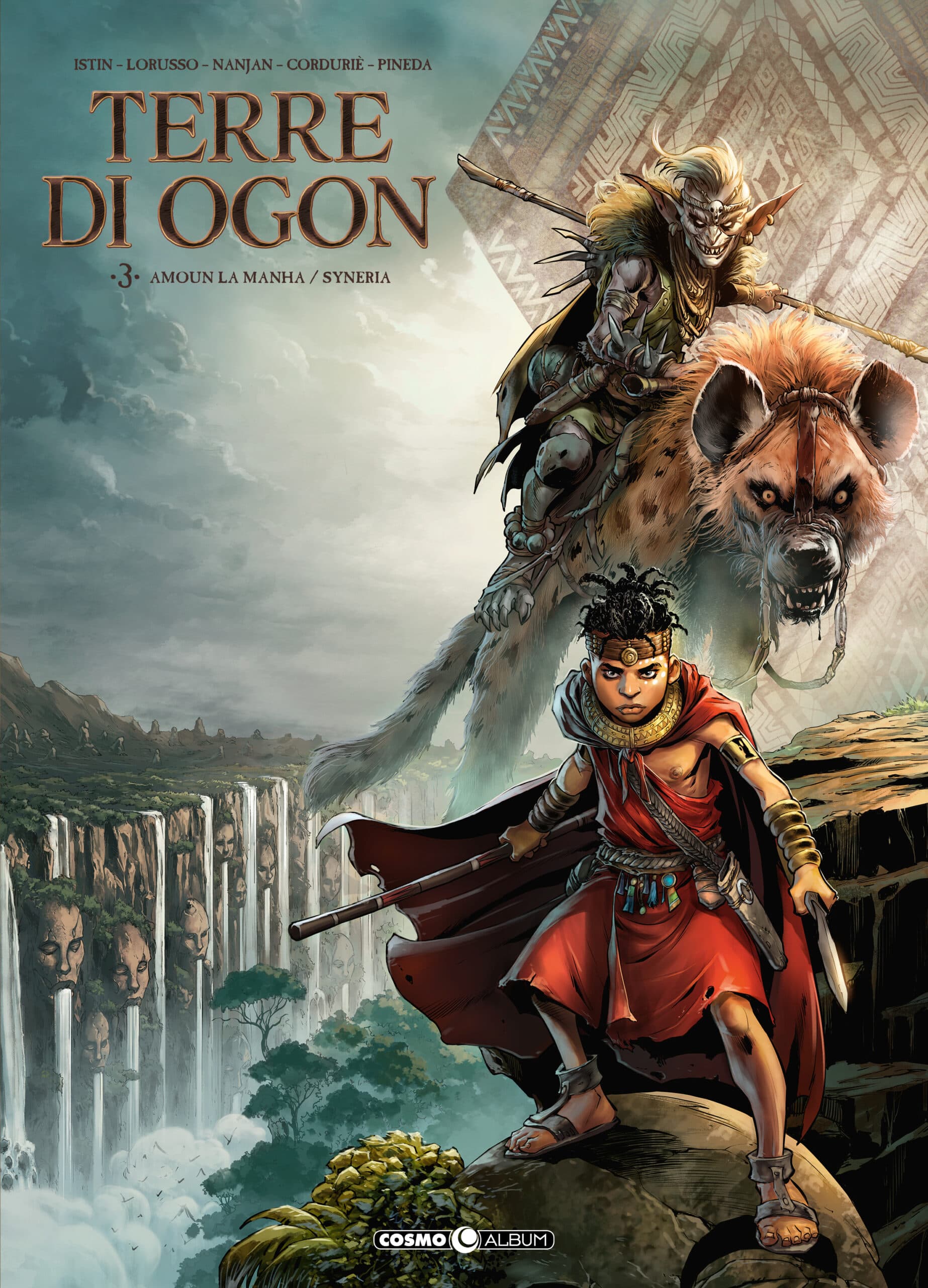 Le Terre di Ogon Vol. 3 - Amoun la Manha / Syneria - Cosmo Album 73 - Editoriale Cosmo - Italiano