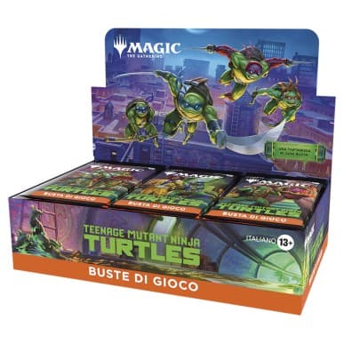Magic: The Gathering - Teenage Mutant Ninja Turtles - Play Booster - Display Box 30 Buste - Italiano