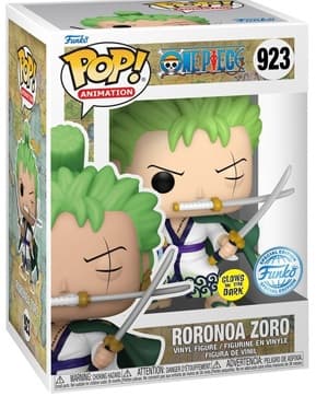 One Piece - Funko POP! Animation - Roronoa Zoro (Glow in the Dark) #923 - Funko POP!