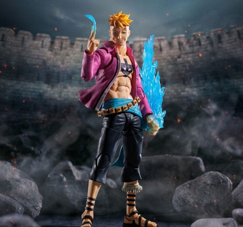 One Piece S.H.Figuarts Action Figure Marco Marineford 17 cm