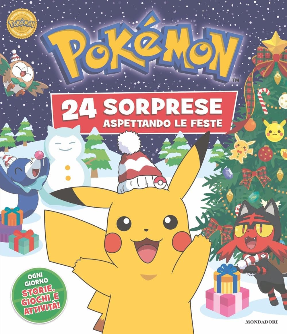 Pokemon - 24 Sorprese Aspettando le Feste - Mondadori - Italiano