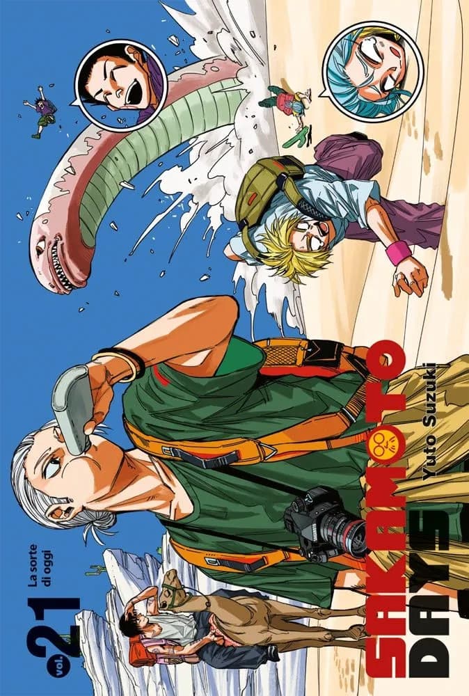 Sakamoto Days 21 - Variant - Generation Manga 55 - Panini Comics - Italiano
