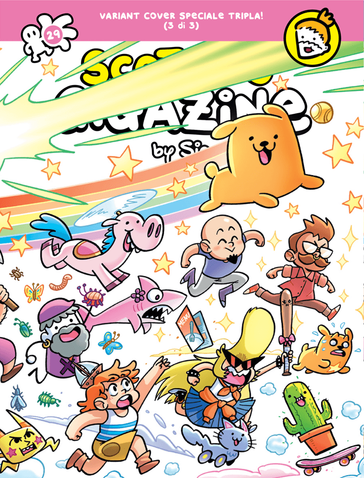 Scottecs Gigazine 29 - Variant Fumetterie - Gigaciao - Italiano