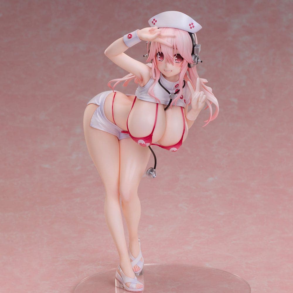 Super Sonico PVC Statue 1/6 Super Sonico Nurse Bikini Ver. 22 cm
