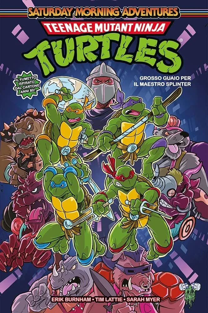 Teenage Mutant Ninja Turtles - Saturday Morning Adventures Vol. 1 - Grosso Guaio per il Maestro Splinter - Panini Comics - Italiano