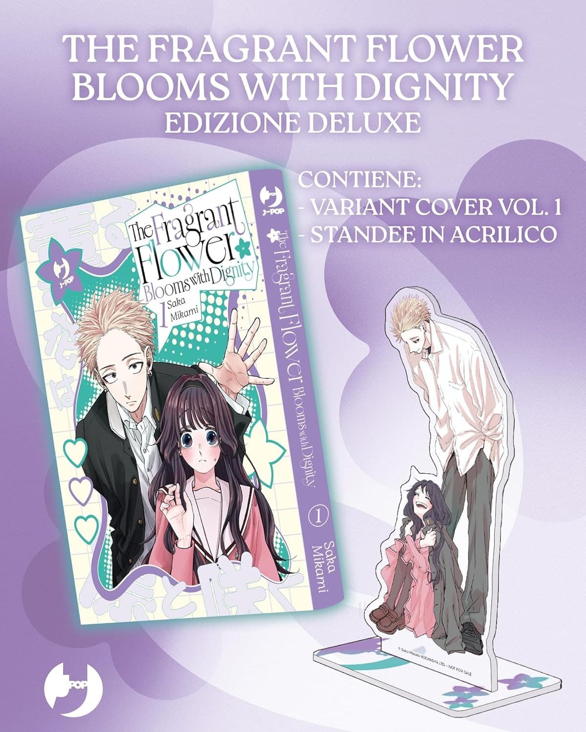 The Fragrant Flower Blooms With Dignity 1 - Edizione Deluxe + Standee in Acrilico - Jpop - Italiano