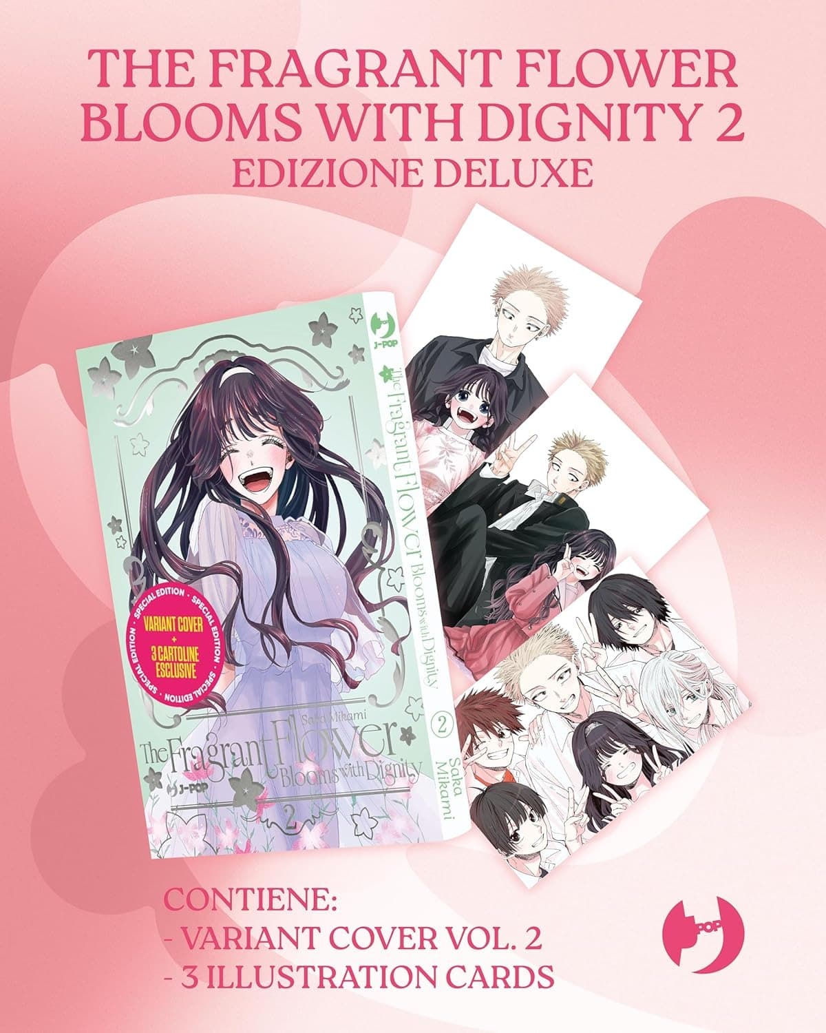The Fragrant Flower Blooms With Dignity 2 - Edizione Deluxe + Set di Cartoline - Jpop - Italiano
