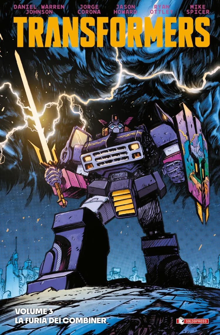 Transformers Vol. 3 - La Furia dei Combiner - Variant - Energon Universe - Saldapress - Italiano