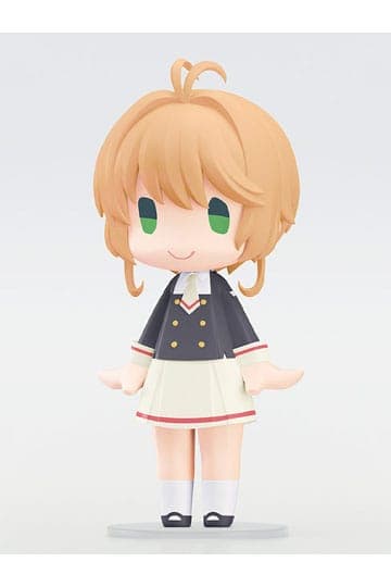 Cardcaptor Sakura: Clear Card with Garterbelt HELLO! GOOD SMILE Action Figure Sakura Kinomoto: Tomoeda Junior High School Uniform Ver. 10 cm