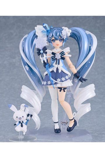 Character Vocal Series 01: Hatsune Miku Figma Action Figure Snow Miku: Crystal Snow Ver. 13 cm
