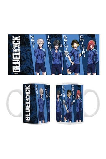Blue Lock Ceramic Mug Nagi, Isagi, Bachira & Chigiri