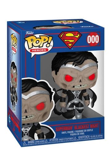 DC Comics Funko POP! Heroes Vinyl Superman Blackest Night 9 cm #000 - Funko POP!