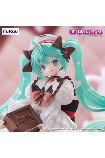 Hatsune Miku x Tirol Choco Trio-Try-iT PVC Statue Hatsune Miku Milk Ver. 18 cm