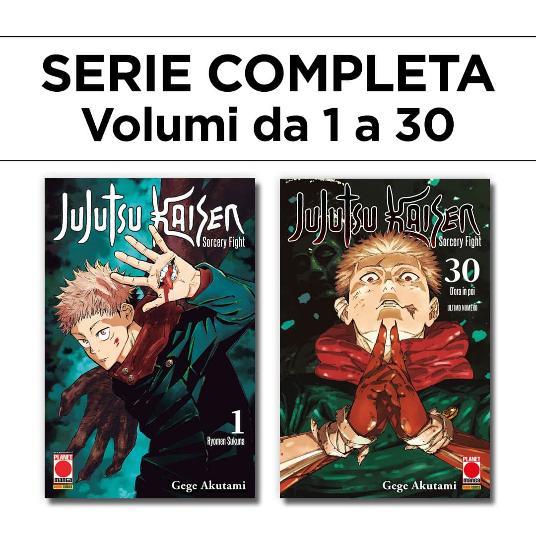 Jujutsu Kaisen - Sorcery Fight 1/30 - Ristampa - Serie Completa - Panini Comics - Italiano