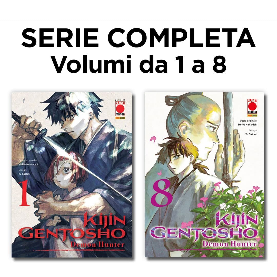 Kijin Gentosho - Demon Hunter 1/8 - Serie Completa - Panini Comics - Italiano