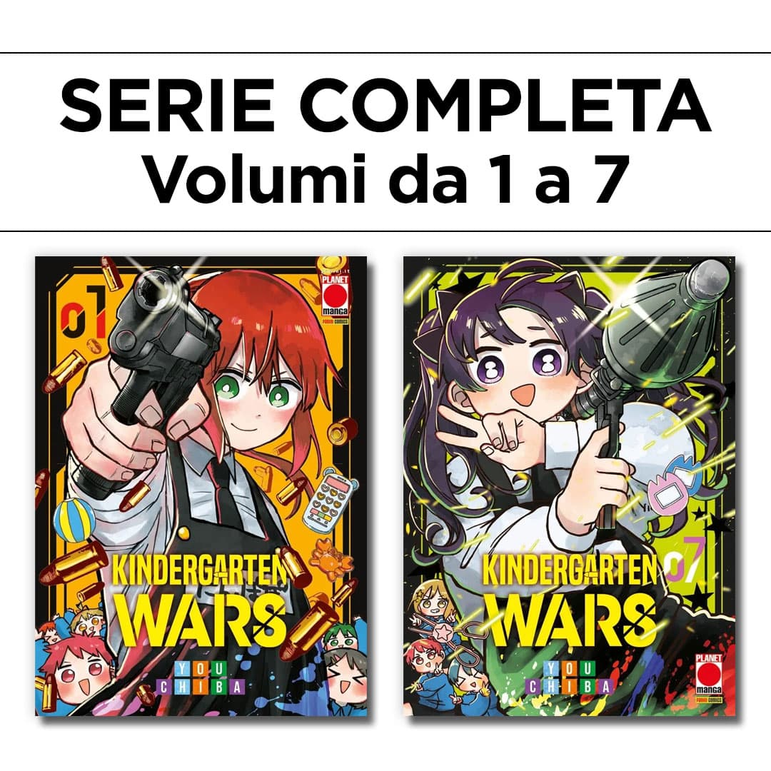 Kindergarten Wars 1/7 - Serie Completa - Panini Comics - Italiano