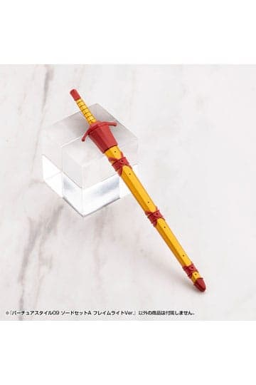 Kotobukiya M.S.G. Model Kit Accessory Set Virtuous Style 09 Sword Set A Flamerite Ver.